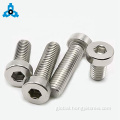 Hex Bolts Head Screw With Dog Point Stainless Steel Hex Socket Thin Head Cap Screw Manufactory